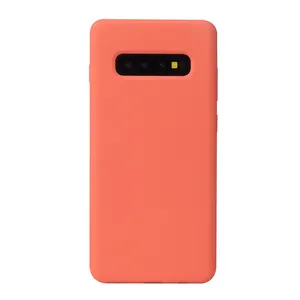 Coque en Silicone pour Samsung, étui de téléphone, protection arrière, résistant aux chocs, Galaxy s10 Plus, produit d'usine