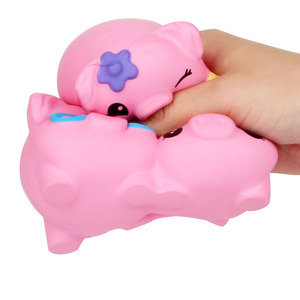 ของเล่นบีบหมูสีชมพู ของเล่นบีบ TPE คืนตัวช้า สำหรับเด็กอายุ 2 ถึง 4 ปี ใช้ได้ทั้งเด็กชายและเด็กหญิง - Product Image 2