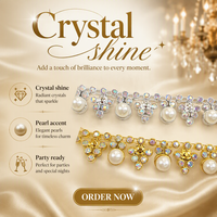 Nouvelle dentelle brodée de strass de 1,3 cm, chaîne de perles DIY, accessoire pour jupe de danse, matériau vestimentaire