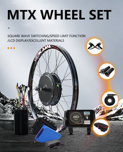 High Power 72V 3000W 5000w Brushless Hub <strong>Motor</strong> Electric Bicycle Motorcycle E Bike Conversion Kit 20Ah 30Ah Triangle Battery LCD - Product Image 1