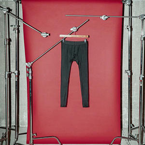 Ropa interior térmica de poliéster para hombre, calzoncillos largos con bolsa de soporte, personalizados para invierno - Product Image 4