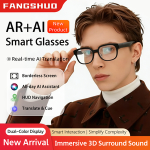 Gafas Inteligentes FS MYVU AR con Asistente de IA, Navegación y Soporte para Ciclismo, Compatibles con iOS y Android, Brillo Máximo de 2000 Nit, Resistentes al Agua IP4, Inalámbricas - Product Image 1