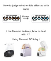 Kit de bomba de aire eléctrica y bolsas de vacío para almacenamiento de filamento de impresora 3D |   Bolsas de sellado a prueba de humedad para sistemas de secado de ABS/PLA/TPU