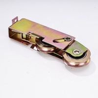 Poulie de porte coulissante moderne rouleau réglable 1-1/8 pouces roulement à billes en acier roue à rouleaux pour le glissement
