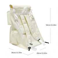 Organisateur de poussette réglable grande capacité, sac suspendu pour poussette, 8 compartiments, compatible avec la plupart des poussettes, sac à couches