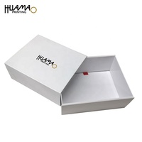 Carton pliable vide Gel ongles huile cadeau ensemble boîtes en papier Bolsa Papel Kraft noir Cupcake boîte dessin animé autocollant Caja De Regalo