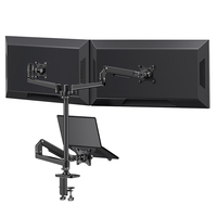 Support de Moniteur Multi-Écrans de Qualité Supérieure – Bras de Fixation pour Ordinateur de Bureau
