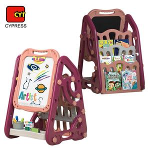 Kinderen Dubbelzijdig Boekenplank Kids Schrijfbord Multifunctionele Magnetisch Tekenbord Stand - Product Image 2