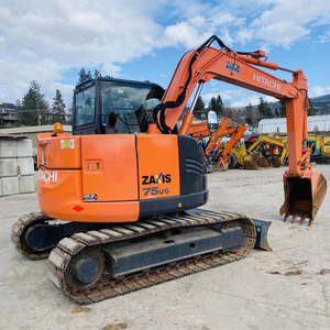 Mejor precio, excavadoras mini Hitachi ZX75US originales usadas en buen estado, Hitachi ZX55 ZX60 ZX70 ZX75 ZX120 usadas en venta a bajo precio - Product Image 1