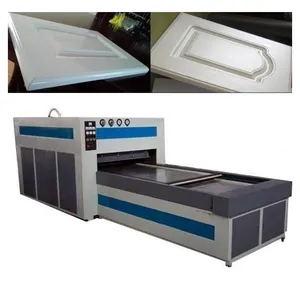 Global vacuum membrane press machine for door plate furniture industry