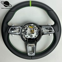 Volant en fibre de carbone pour Porsche 981 991 992 718 Macan Panamera 971 Cayenne Taycan Boxster 911 Cayman GT