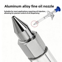 Pistolet à graisse en aluminium pour VTT/Vélo de route, injecteur d'huile/graisse pour roulements, kit d'outils de réparation de vélo pour moyeu/boîtier de pédalier/pignon libre/support