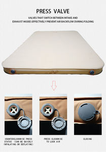 Colchón de Camping Autoinflable de Espuma 3D, Colchoneta de Camping para Exteriores, Colchonetas Autoinflables para Dormir, Colchoneta de Aire para Viajes al Aire Libre - Product Image 6