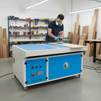 Plataforma de Lijado Horizontal para Línea de Ensamblaje en Taller, Estación de Lijado Continuo para Línea de Producción