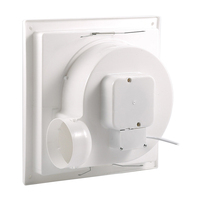 OEM et ODM Support Poussière Salle de Bain Toilettes Ventilateur de Ventilation en Plastique Montage au Plafond Conduit Cuisine Ventilateur d'Échappement avec Tuyau