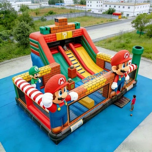 Città Gonfiabile Ecologica Super Mario, Castello Gonfiabile in PVC per Bambini, Combo Commerciale Personalizzabile - Product Image 5
