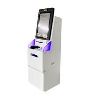 Kiosque interactif de paiement en libre-service d'impression de numérisation de documents d'ordinateur de 32 pouces pour le centre de service/banque/médical