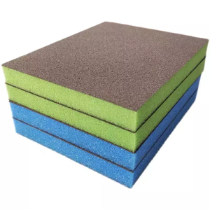 100*70*25mm Dual-purpose Wet and Dry Foam Sanding Block, Four-sided Hand-sanding Sponge Block for Wood, Metal, and Stone. - Product Image 6