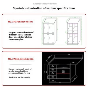 عرض من الفولاذ المقاوم للصدأ من الفولاذ المقاوم للصدأ في المستشفى رخيص طويل القامة رفيع - Product Image 5