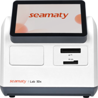 Analyseur de gaz du sang et d'électrolytes vétérinaire 3 en 1 entièrement automatique, analyseur de chimie et d'immunoanalyse POCT pour hôpital vétérinaire
