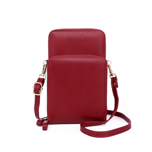 Bolso de cuero con correa para el hombro para mujer, cartera informal a la moda con capacidad para teléfono móvil, <span class=keywords><strong>2022</strong></span> - Product Image 6