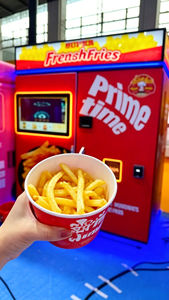 Distributeur automatique de frites Iplaysmart avec autocollant personnalisé OEM, distributeur automatique de frites de 32 pouces à vendre - Product Image 2