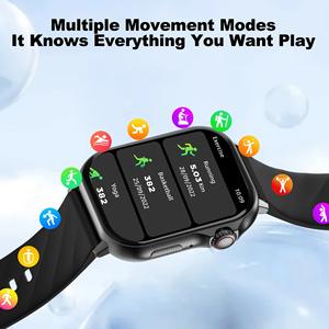 G08 Android Smart Watch Ip68 Waterdicht Vierkant 2.13Inch Tft Display Gps Positionering Sport & Gezondheid Monitoring Horloge - Product Image 3