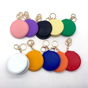 Miroir de poche miniature mignon en gros, porte-clés coloré et durable, personnalisable - Product Image 5