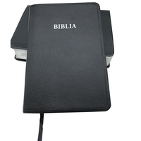 Bible Printing Custmize Bible Couverture en cuir Couverture rigide avec papier biblique