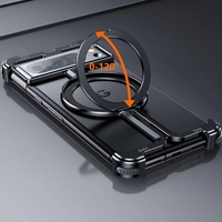 Étui de téléphone étanche et antichoc en acier inoxydable magnétique creux pour Google Pixel 8, Google Pixel 9 Pro et 7 Pro