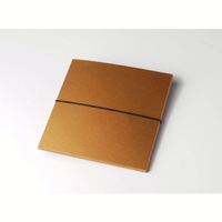 Caja de Embalaje de CD Kraft Reciclado en Relieve con Logotipo Personalizado Simple, Forro de Esponja de Cartón Plegable de Bajo Costo, Libre de Cierre Magnético