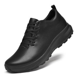 Nuevas zapatillas de deporte para hombre al aire libre, zapatos informales de cuero hechos a mano, diseño de moda, zapatos deportivos para hombre, cuero genuino suave - Product Image 5