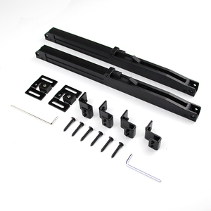 High Quality Design Glass Barn Door Accessories POM And Carbon Steel Punch-Free Barn Door Buffer