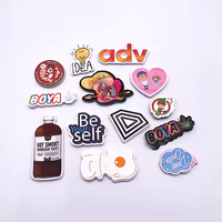 Autocollants en vinyle imperméable à l'eau avec impression personnalisée, étiquette découpée, autocollants de logo, étiquette adhésive en PVC