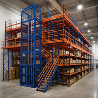Étagères de type loft Hongrui - Structure en acier démontable robuste et personnalisable pour les entrepôts et les mezzanines