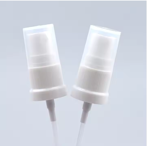 Pompe de pulvérisation en plastique 18/415 PP Pompe de pulvérisation personnalisable cosmétique Pompe de pulvérisation de brouillard noir et blanc - Product Image 2