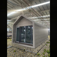 Maisons préfabriquées triangulaires en acier, étanches, design moderne, durables, sûres, pour usage extérieur, villas, jardins, abris de voiture