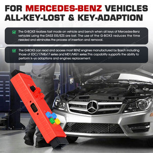 Boîte d'adaptateurs pour clés IM608 IM508 (2 unités) – Outil OBD2 pour toutes clés perdues pour Mercedes-Benz - Product Image 5