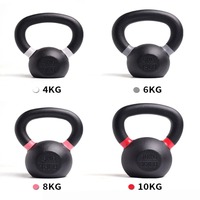 Vente en gros, entraînement croisé, fitness, gym, force, logo personnalisé, compétition, en fonte, enduit de poudre, kettlebell
