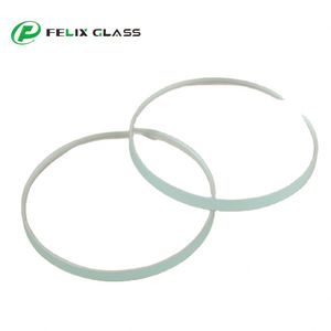 Verre trempé rond transparent personnalisé par le fabricant pour éclairage LED extérieur - Product Image 1