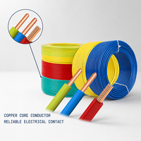 Câble électrique BV BVR à âme en cuivre 2,5 mm 4 mm, ignifuge, pour installations électriques résidentielles et commerciales