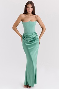 <span class=keywords><strong>Robe</strong></span> de soirée sirène élégante King Mcgreen Star pour femme, <span class=keywords><strong>robe</strong></span> de bal formelle, <span class=keywords><strong>robe</strong></span> de soirée sans bretelles, <span class=keywords><strong>corset</strong></span> plissé, <span class=keywords><strong>robe</strong></span> de soirée - Product Image 6