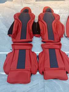 YLA, juego completo de lujo, fundas de cuero para asiento de coche, accesorios interiores protectores, ajuste Universal para BMW AUDI, funda de asiento - Product Image 5