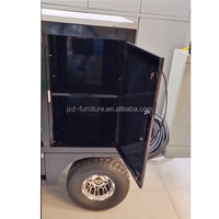 2025 JZD boîte à fosse personnalisée nouveau Design roulant Portable boîte à outils de course en métal acier plan de travail chariots pour le stockage et l'utilisation en atelier