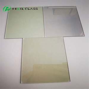 Verre FELIX à motif carré et rond simple, revêtement ITO FTO, couche d'oxyde métallique conductrice SnO2 ZnO NiO, verre optique utilisé - Product Image 2