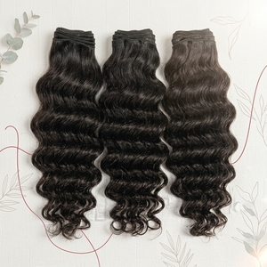 Extensions de cheveux vietnamiens 100% naturels, double trame, qualité supérieure, haut de gamme, pour boucles Pixie, effet peau, ondulations naturelles, traitement vapeur pour boucles - Product Image 5
