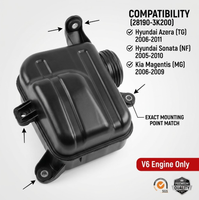 Boîtier de filtre à air 28190-3K200 pour Hyundai Azera Grandeur 3.3L 3.8L 2006
