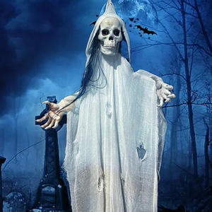 Accesorio Animatrónico de Halloween con Efecto de Fantasma en Fuego para <span class=keywords><strong>Escape</strong></span> <span class=keywords><strong>Room</strong></span> de Terror y Decoración de Casa Encantada - Product Image 4