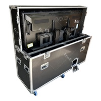 Flight case motorisé pour téléviseur, élévateur motorisé pour téléviseur de 75 pouces