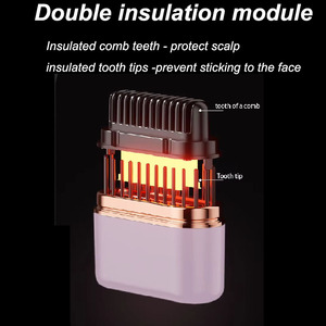 Pettine per <span class=keywords><strong>capelli</strong></span> con ricarica USB portatile - Product Image 5